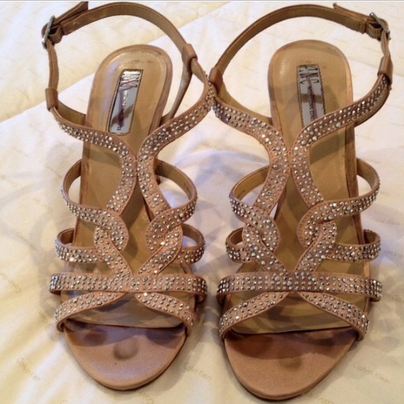 SPARKLY AND STRAPPY HEELS - Picture 3 of 6