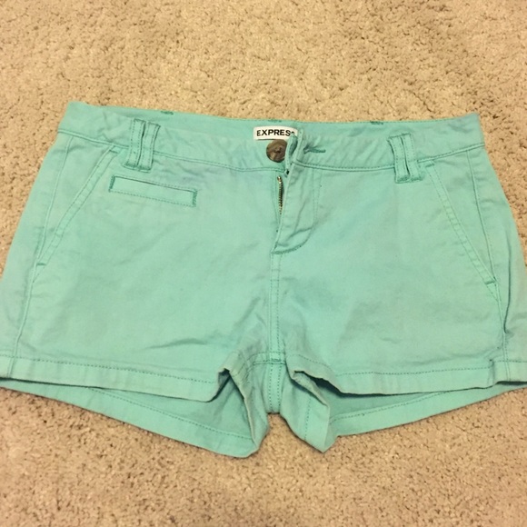 Turquoise Express shorts - Picture 1 of 3