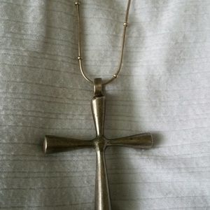 Jerusalem cross necklace