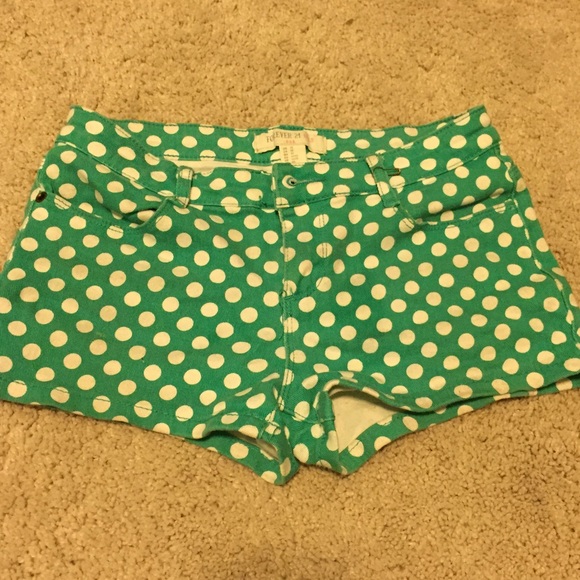 Forever 21 polka dot shorts