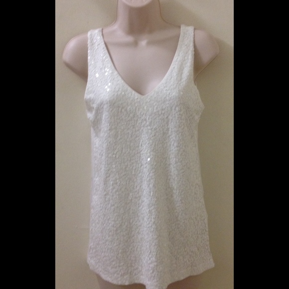 J. Crew Tops - LAST CHANCE SALE!!! NWT J. Crew white sequin top