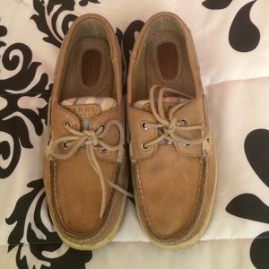 Sale NEED GONE Bluefish 2 Eye Linen Sperries
