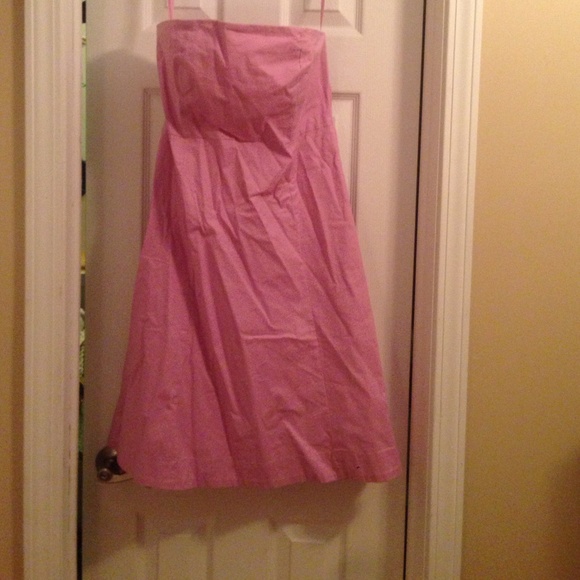 👗Gap size 12 strapless cotton and spandex dress