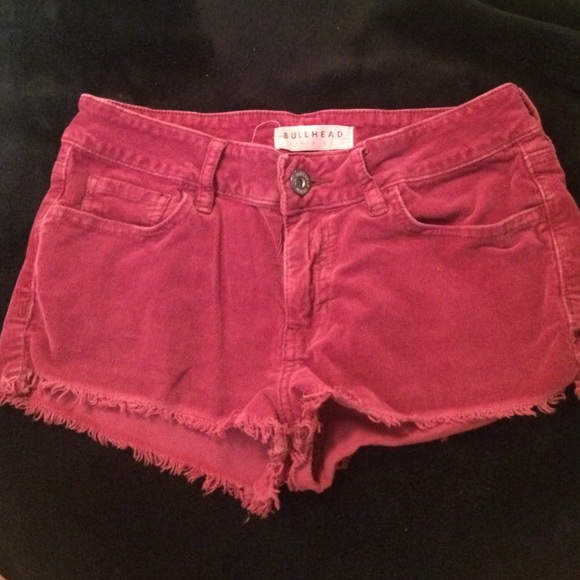 Maroon shorts