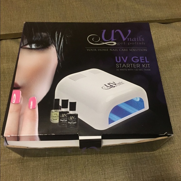 Uv nails starter gel kit