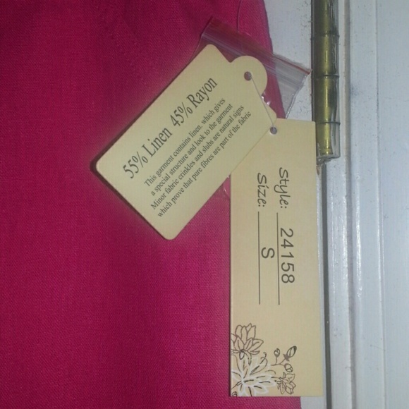 CUTE!!! Linen pants - Picture 3 of 4