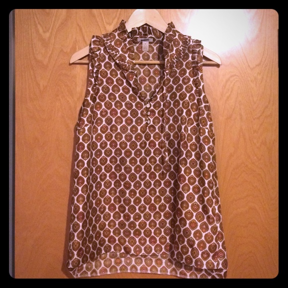 J. Crew 100% silk tank