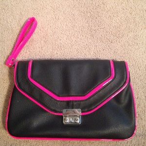 Clutch purse leather