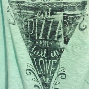 NWOT Aeropostale~Graphic see thru tee🍕