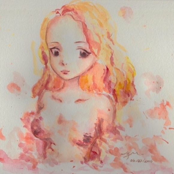 watercolor painting