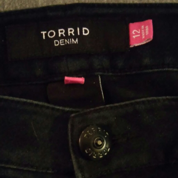 Torrid black skinny jeans