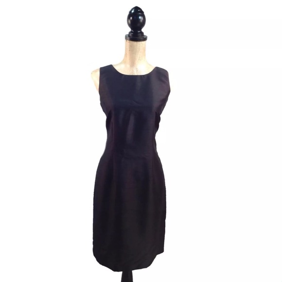 AGB Byer California Black Sleeveless Sheath Dress