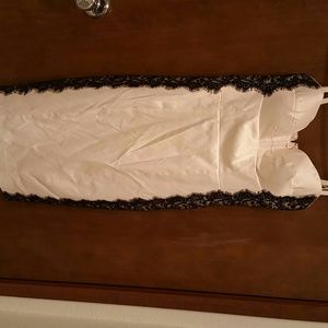 Black and white dress