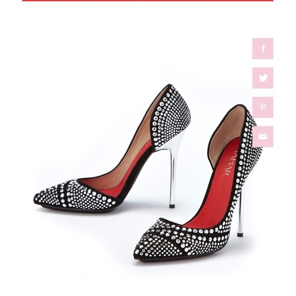 Black Studded Heels -RESERVED FOR @thesolomama
