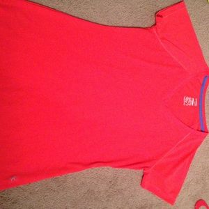 Hot pink/coral workout shirt !