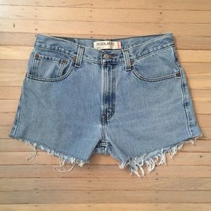 Vintage Levi's cutoffs