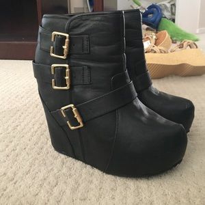 Black booties
