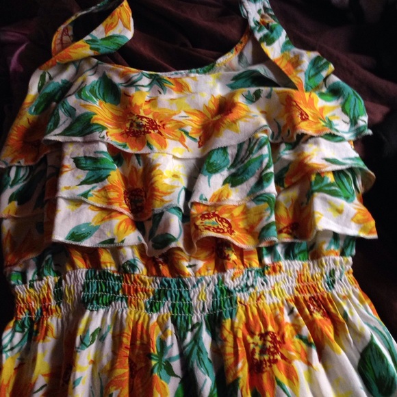 Super cute America Apparel sunflower dress - Picture 2 of 3