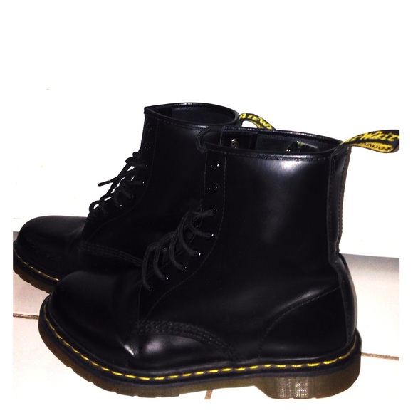 Matte Black Doc Martens