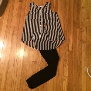 Black Refuge Skin-Tight Leggings