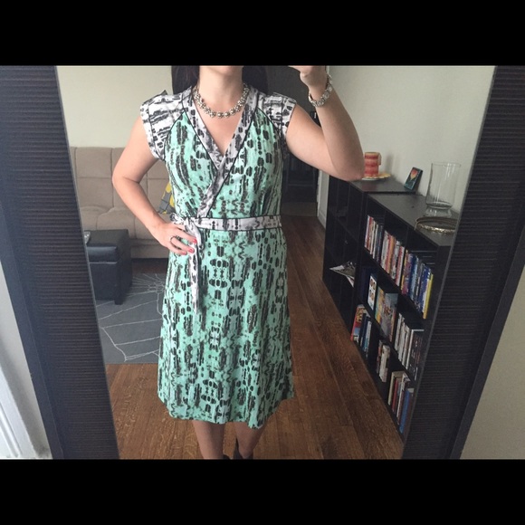 BCBGMaxAzria Wrap Dress - Picture 1 of 4