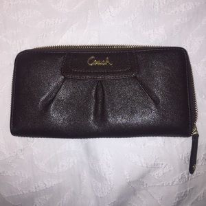 Dark brown wallet