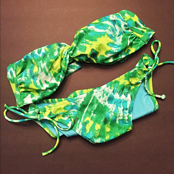 Victoria's Secret swimsuit bathing suit green