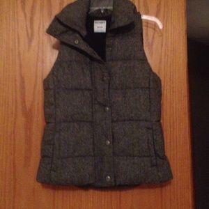 Old Navy Grey Puffer Vest