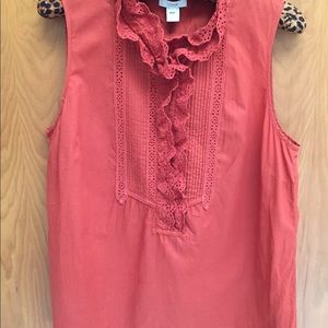 J Crew Sleeveless Blouse.