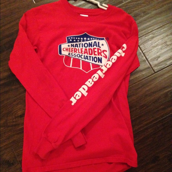 Cute Nca cheerleading long sleeve shirt Small
