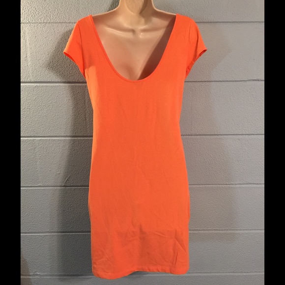 Guess Tangerine Bodycon dress size XL - Picture 3 of 4