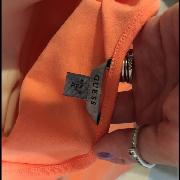 Guess Tangerine Bodycon dress size XL - Picture 4 of 4