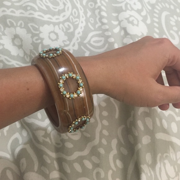 Turquoise accent bangle - Picture 1 of 3