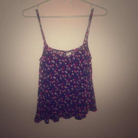 Floral tank top