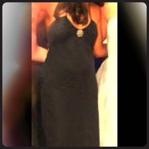 Black cocktail dress