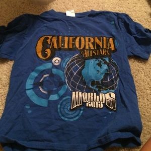 California all stars worlds 2013 gym tshirt