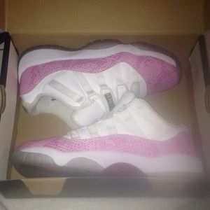 Jordan Pink snake skin 11