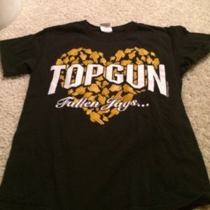 top gun fallen jag tshirt