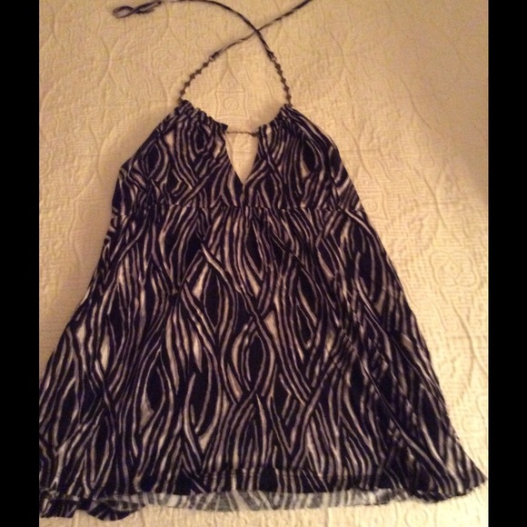 Zebra pattern halter - Picture 2 of 3