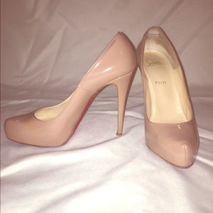 Christian Louboutin nude pumps size 41