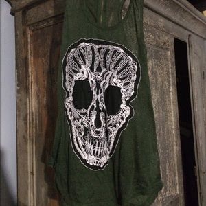 Skelton tank top