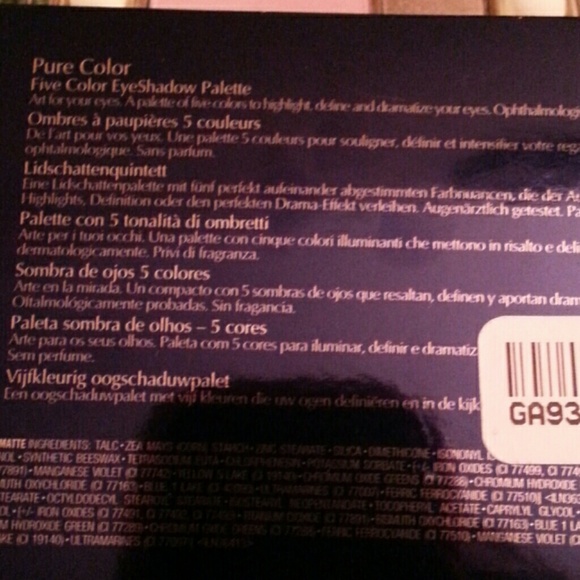 **BUNDLED** Estee lauder Pure Color eye palette - Picture 2 of 4