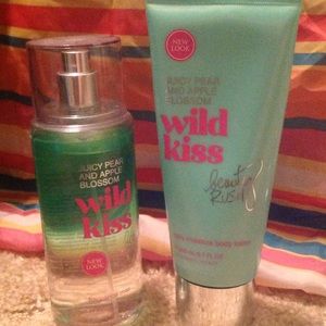Beauty Rush Wild Kiss spray & lotion 🍏🍐