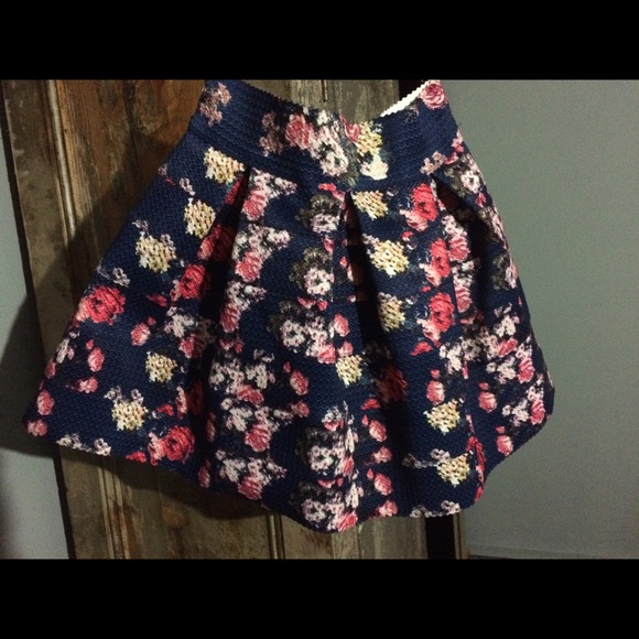 Floral skirt