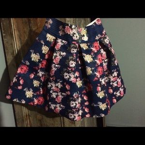 Floral skirt