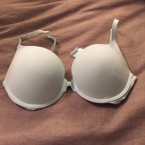 PINK light blue bra