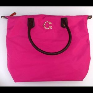 *SOLD*C. Wonder Signature Easy Tote Pink & Brown
