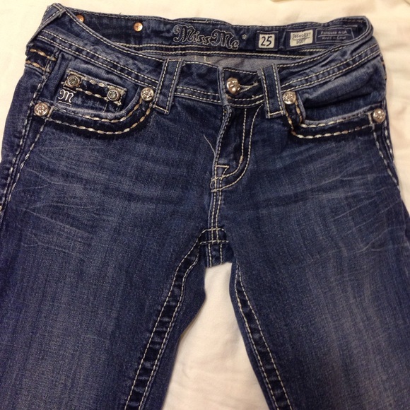 Boot cut miss me jeans