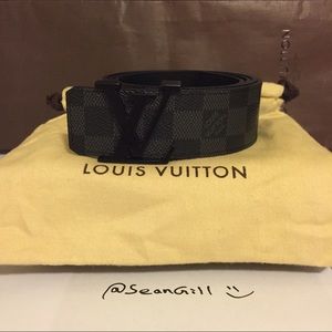 LV Belt w/ Receipt