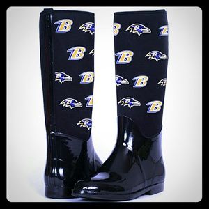 Baltimore Ravens Rainboots